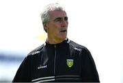 1 June 2025; Donegal manager Jim McGuinness before the GAA Football All-Ireland Senior Championship Round 2 match between Cavan and Donegal at Kingspan Breffni in Cavan. Photo by Brendan Moran/Sportsfile
