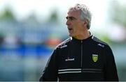 1 June 2025; Donegal manager Jim McGuinness before the GAA Football All-Ireland Senior Championship Round 2 match between Cavan and Donegal at Kingspan Breffni in Cavan. Photo by Brendan Moran/Sportsfile
