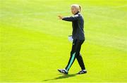 1 June 2025; Head coach Carla Ward during a Republic of Ireland women's training session at Turner's Cross in Cork. Photo by Stephen McCarthy/Sportsfile