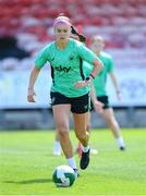1 June 2025; Caitlin Hayes during a Republic of Ireland women's training session at Turner's Cross in Cork. Photo by Stephen McCarthy/Sportsfile