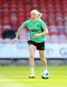1 June 2025; Louise Quinn during a Republic of Ireland women's training session at Turner's Cross in Cork. Photo by Stephen McCarthy/Sportsfile