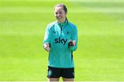 1 June 2025; Kyra Carusa during a Republic of Ireland women's training session at Turner's Cross in Cork. Photo by Stephen McCarthy/Sportsfile