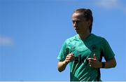 1 June 2025; Aoibheann Clancy during a Republic of Ireland women's training session at Turner's Cross in Cork. Photo by Stephen McCarthy/Sportsfile