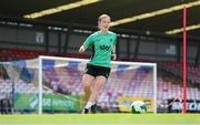 1 June 2025; Emily Murphy during a Republic of Ireland women's training session at Turner's Cross in Cork. Photo by Stephen McCarthy/Sportsfile