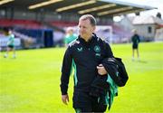 1 June 2025; Equipment officer Barry Sanfey during a Republic of Ireland women's training session at Turner's Cross in Cork. Photo by Stephen McCarthy/Sportsfile