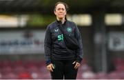 1 June 2025; Performance nutritionist Olivia Patel during a Republic of Ireland women's training session at Turner's Cross in Cork. Photo by Stephen McCarthy/Sportsfile