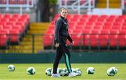 1 June 2025; Team operations coordinator Denise McElhinney during a Republic of Ireland women's training session at Turner's Cross in Cork. Photo by Stephen McCarthy/Sportsfile