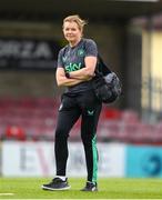 1 June 2025; Team doctor Siobhan Forman during a Republic of Ireland women's training session at Turner's Cross in Cork. Photo by Stephen McCarthy/Sportsfile