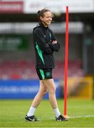 1 June 2025; Assistant coach Amber Whiteley during a Republic of Ireland women's training session at Turner's Cross in Cork. Photo by Stephen McCarthy/Sportsfile