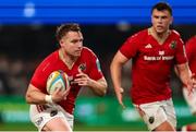 31 May 2025; Rory Scannell of Munster in action during the United Rugby Championship quarter-final match between Hollywoodbets Sharks and Munster at Kings Park Stadium in Durban, South Africa. Photo by Shaun Roy/Sportsfile