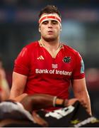 31 May 2025; Alex Kendellen of Munster during the United Rugby Championship quarter-final match between Hollywoodbets Sharks and Munster at Kings Park Stadium in Durban, South Africa. Photo by Shaun Roy/Sportsfile