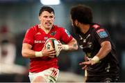 31 May 2025; Calvin Nash of Munster in action during the United Rugby Championship quarter-final match between Hollywoodbets Sharks and Munster at Kings Park Stadium in Durban, South Africa. Photo by Shaun Roy/Sportsfile