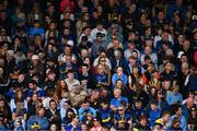31 May 2025; Supporters, in the stand, before the oneills.com GAA Hurling All-Ireland U20 Championship final match between Kilkenny and Tipperary at UPMC Nowlan Park in Kilkenny. Photo by Ray McManus/Sportsfile