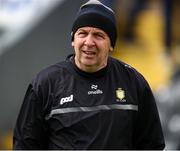 1 June 2025; Clare manager Peter Keane before the GAA Football All-Ireland Senior Championship Round 2 match between Monaghan and Clare at St Tiernach’s Park in Clones, Monaghan. Photo by Michael P Ryan/Sportsfile