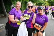 1 June 2025; Participants during the 2025 Vhi Women’s Mini Marathon. More than 28,500 women from all over the country took to the streets of Dublin to run, walk and jog the 10km route, raising much needed funds for hundreds of charities. For further information please log on to www.vhiwomensminimarathon.ie. Photo by Stephen Marken/Sportsfile