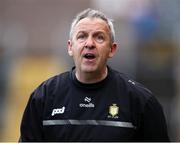 1 June 2025; Clare manager Peter Keane during the GAA Football All-Ireland Senior Championship Round 2 match between Monaghan and Clare at St Tiernach’s Park in Clones, Monaghan. Photo by Michael P Ryan/Sportsfile