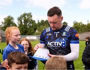 1 June 2025; Monaghan goalkeeper Rory Beggan signs autographs after the GAA Football All-Ireland Senior Championship Round 2 match between Monaghan and Clare at St Tiernach’s Park in Clones, Monaghan. Photo by Michael P Ryan/Sportsfile