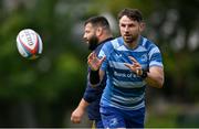 2 June 2025; Hugo Keenan during a Leinster Rugby squad training session at UCD in Dublin. Photo by Shauna Clinton/Sportsfile