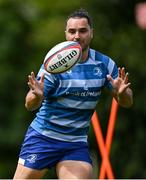 2 June 2025; James Lowe during a Leinster Rugby squad training session at UCD in Dublin. Photo by Shauna Clinton/Sportsfile