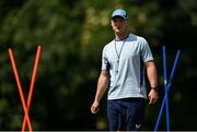 2 June 2025; Assistant coach Tyler Bleyendaal during a Leinster Rugby squad training session at UCD in Dublin. Photo by Shauna Clinton/Sportsfile