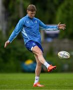 2 June 2025; Jordie Barrett during a Leinster Rugby squad training session at UCD in Dublin. Photo by Shauna Clinton/Sportsfile