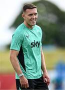 2 June 2025; Dara O'Shea during a Republic of Ireland training session at the FAI National Training Centre in Abbotstown, Dublin. Photo by Seb Daly/Sportsfile