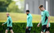 2 June 2025; Jake O'Brien during a Republic of Ireland training session at the FAI National Training Centre in Abbotstown, Dublin. Photo by Seb Daly/Sportsfile