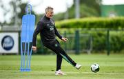 2 June 2025; Head coach Heimir Hallgrimsson during a Republic of Ireland training session at the FAI National Training Centre in Abbotstown, Dublin. Photo by Seb Daly/Sportsfile