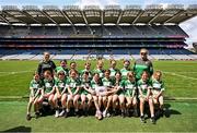 2 June 2025; Participants and mentors from St Molaise Gaels in Sligo during the 2025 LGFA Under 10 Go Games Festival Day at Croke Park in Dublin. Photo by Piaras Ó Mídheach/Sportsfile