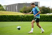 2 June 2025; Kasey McAteer during a Republic of Ireland training session at the FAI National Training Centre in Abbotstown, Dublin. Photo by Seb Daly/Sportsfile