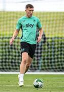 2 June 2025; Dara O'Shea during a Republic of Ireland training session at the FAI National Training Centre in Abbotstown, Dublin. Photo by Seb Daly/Sportsfile