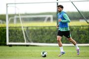 2 June 2025; Troy Parrott during a Republic of Ireland training session at the FAI National Training Centre in Abbotstown, Dublin. Photo by Seb Daly/Sportsfile