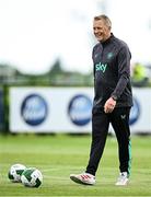 2 June 2025; Head coach Heimir Hallgrimsson during a Republic of Ireland training session at the FAI National Training Centre in Abbotstown, Dublin. Photo by Seb Daly/Sportsfile