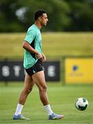2 June 2025; Adam Idah during a Republic of Ireland training session at the FAI National Training Centre in Abbotstown, Dublin. Photo by Seb Daly/Sportsfile