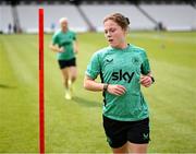 2 June 2025; Emily Murphy during a Republic of Ireland women's training session at Páirc Uí Chaoimh in Cork. Photo by Stephen McCarthy/Sportsfile