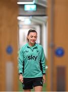 2 June 2025; Katie McCabe arrives for a Republic of Ireland women's media conference at Páirc Uí Chaoimh in Cork. Photo by Stephen McCarthy/Sportsfile