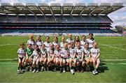 2 June 2025; Participants and mentors from Craigbane GAC in Derry during the 2025 LGFA Under 10 Go Games Festival Day at Croke Park in Dublin. Photo by Piaras Ó Mídheach/Sportsfile