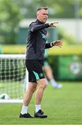 2 June 2025; Head of athletic performance Damien Doyle during a Republic of Ireland training session at the FAI National Training Centre in Abbotstown, Dublin. Photo by Seb Daly/Sportsfile