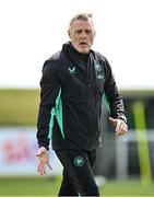 2 June 2025; Goalkeeping coach Gudmundur Hreidarsson during a Republic of Ireland training session at the FAI National Training Centre in Abbotstown, Dublin. Photo by Seb Daly/Sportsfile