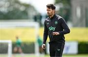 2 June 2025; Assistant coach Paddy McCarthy during a Republic of Ireland training session at the FAI National Training Centre in Abbotstown, Dublin. Photo by Seb Daly/Sportsfile