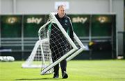 2 June 2025; Kit and equipment manager Malcolm Slattery during a Republic of Ireland training session at the FAI National Training Centre in Abbotstown, Dublin. Photo by Seb Daly/Sportsfile