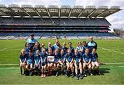 2 June 2025; Participants and mentors from St Furseys in Galway during the 2025 LGFA Under 10 Go Games Festival Day at Croke Park in Dublin. Photo by Piaras Ó Mídheach/Sportsfile