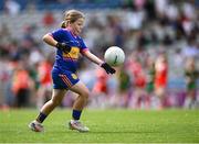 2 June 2025; Action from Naomh Padraig Uisce Chaoin of Donegal and Fenagh of Leitrim during the 2025 LGFA Under 10 Go Games Festival Day at Croke Park in Dublin. Photo by Piaras Ó Mídheach/Sportsfile