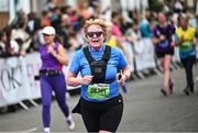 1 June 2025; Participants during the 2025 Vhi Women’s Mini Marathon. More than 28,500 women from all over the country took to the streets of Dublin to run, walk and jog the 10km route, raising much needed funds for hundreds of charities. For further information please log on to www.vhiwomensminimarathon.ie Photo by David Fitzgerald/Sportsfile