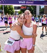 1 June 2025; Participants during the 2025 Vhi Women’s Mini Marathon. More than 28,500 women from all over the country took to the streets of Dublin to run, walk and jog the 10km route, raising much needed funds for hundreds of charities. For further information please log on to www.vhiwomensminimarathon.ie Photo by David Fitzgerald/Sportsfile