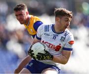 1 June 2025; Mícheál Bannigan of Monaghan during the GAA Football All-Ireland Senior Championship Round 2 match between Monaghan and Clare at St Tiernach’s Park in Clones, Monaghan. Photo by Michael P Ryan/Sportsfile