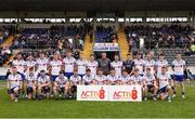 1 June 2025; The Monaghan panel before the GAA Football All-Ireland Senior Championship Round 2 match between Monaghan and Clare at St Tiernach’s Park in Clones, Monaghan. Photo by Michael P Ryan/Sportsfile