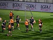 2 June 2025; Action from Bennekerry/Tinryland in Carlow v Bray Emmets in Wicklow during the 2025 LGFA Under 10 Go Games Festival Day at Croke Park in Dublin. Photo by Piaras Ó Mídheach/Sportsfile