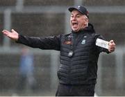1 June 2025; Monaghan manager Gabriel Bannigan during the GAA Football All-Ireland Senior Championship Round 2 match between Monaghan and Clare at St Tiernach’s Park in Clones, Monaghan. Photo by Michael P Ryan/Sportsfile