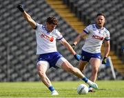 1 June 2025; Darren Hughes of Monaghan during the GAA Football All-Ireland Senior Championship Round 2 match between Monaghan and Clare at St Tiernach’s Park in Clones, Monaghan. Photo by Michael P Ryan/Sportsfile